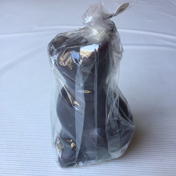 Happy Halloween Party Black Cat Candle Spooky Decor Unscented New w Defect READ - Picture 10 of 12